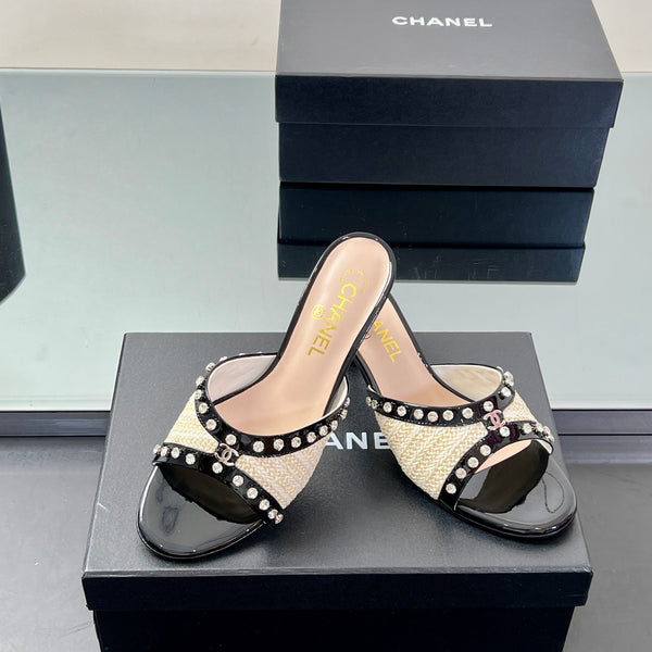 CC 25 Mules Black Sheepskin 362452