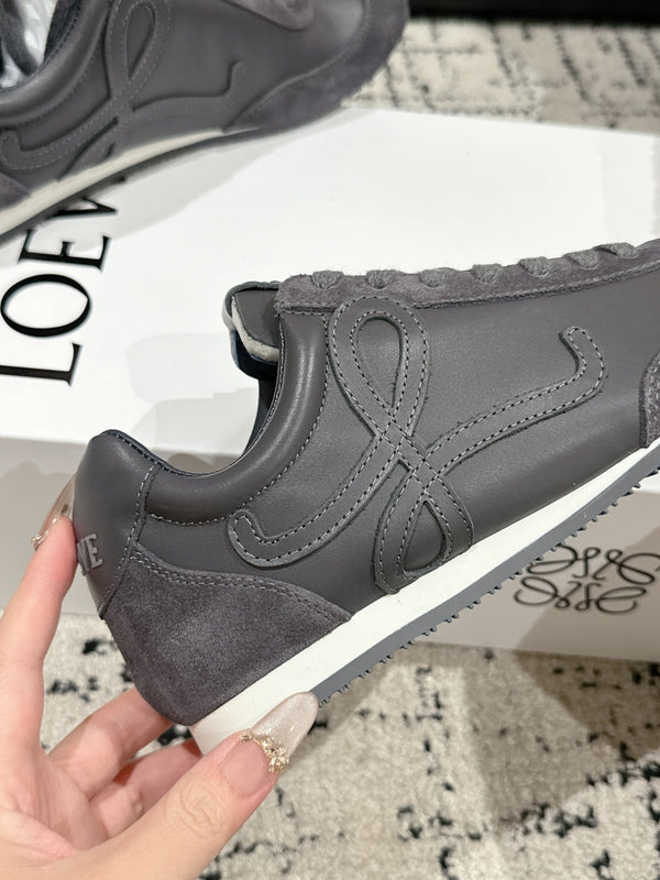 Loewe 25 Ballet Runner 2.0 Sneaker Grey Suede