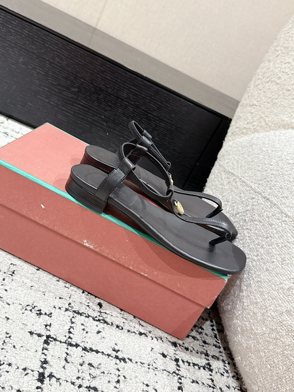 LP Mindil Infra Sandal Black Sheepskin 312459