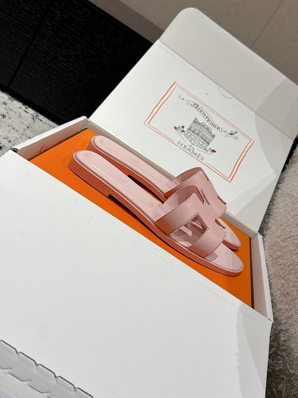 Sandalo HM 25 Oran in pelle di vitello rosa