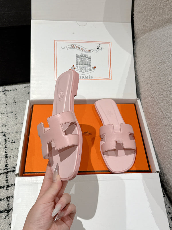 Sandalo HM 25 Oran in pelle di vitello rosa