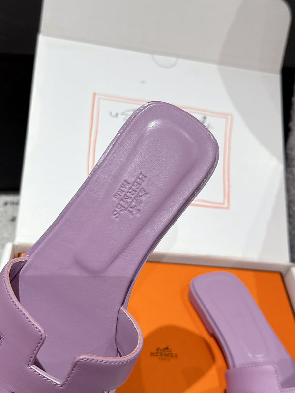 Sandalo HM 25 Oran in pelle di vitello viola