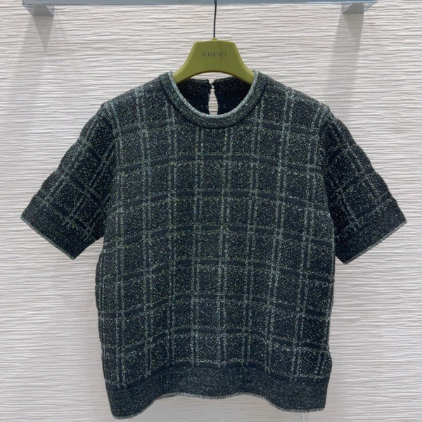 Gucci 2025 T-shirt Green Wool Viscose