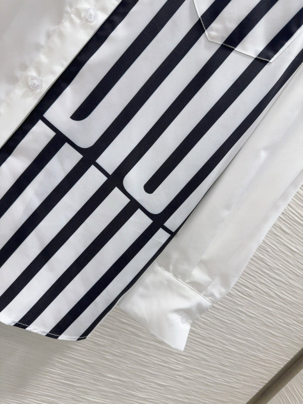 CD 25 Maglietta Nero Bianco Poliestere