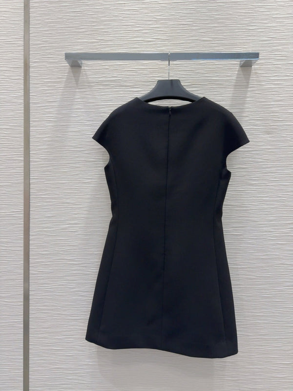 Prada 2025 Vest Skirt Black Polyester