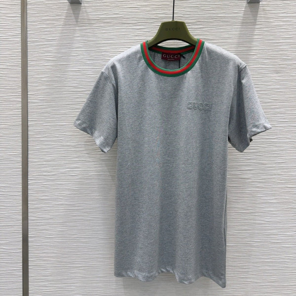 Gucci 2025 T-shirt Gray Cotton