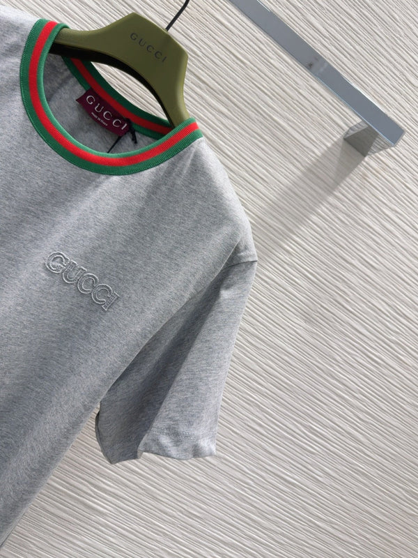 Gucci 2025 T-shirt Gray Cotton