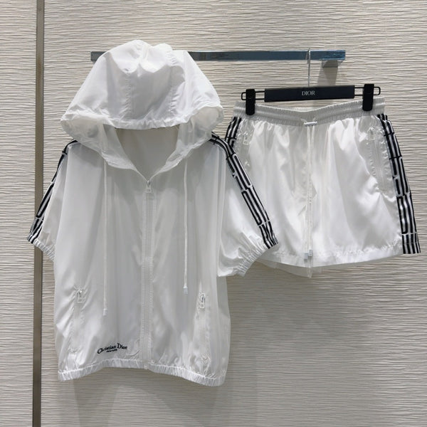 CD 25 Tuta Nero Bianco Poliestere