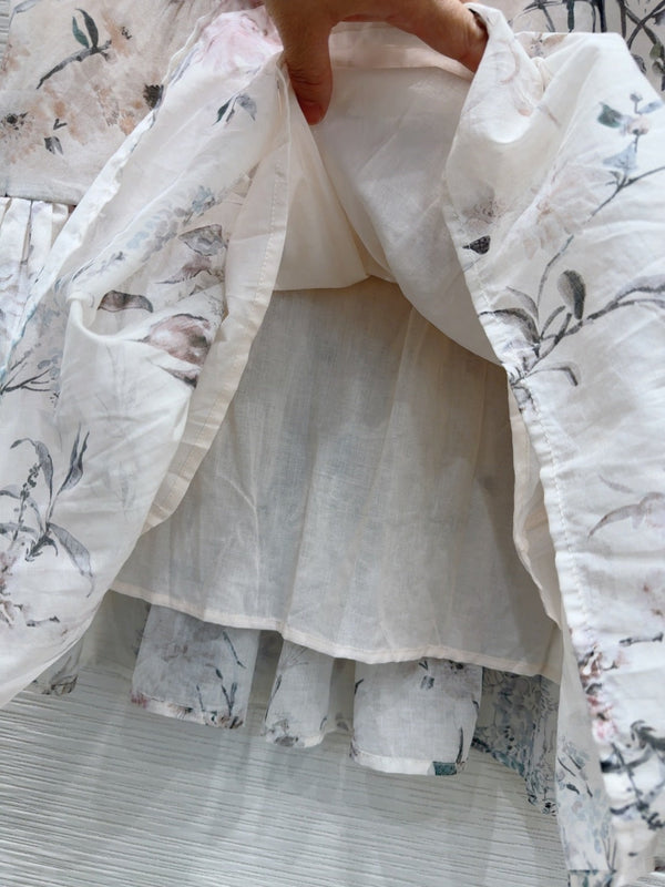 CD 25 Short Dress Multicolor Cotton