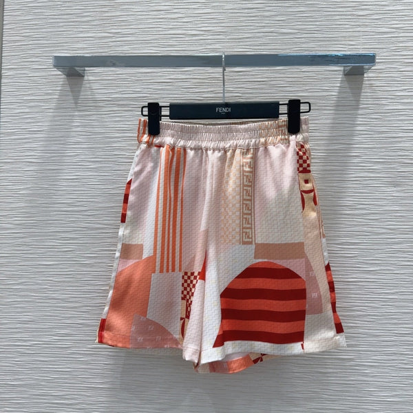 Fendi 25 Set Red Polyester Fiber