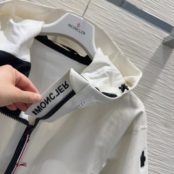 Moncler 25 Jacket White Mix Black Polyester