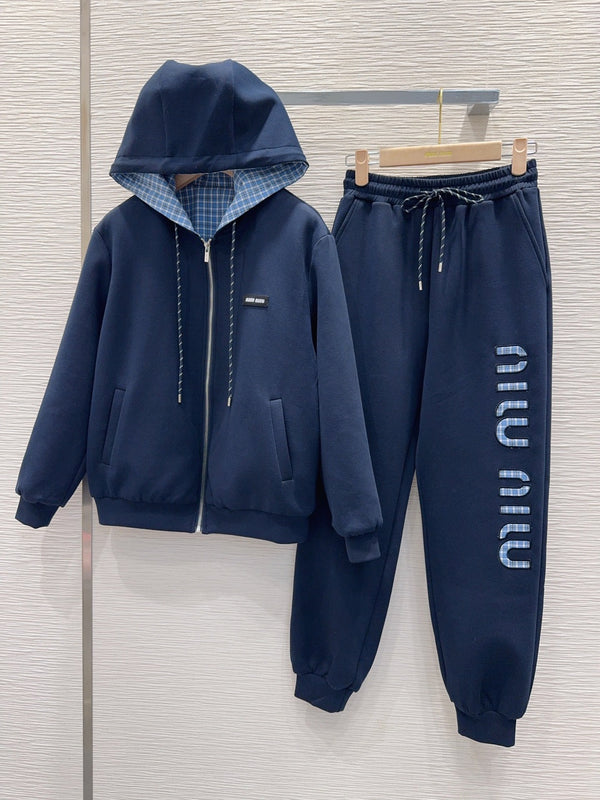 Miu Miu 25 Fall And Winter Clothing Set Cotton 302577