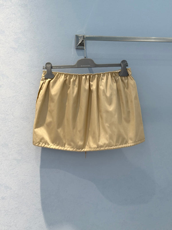 Prada 25 Short Light Beige Polyamide