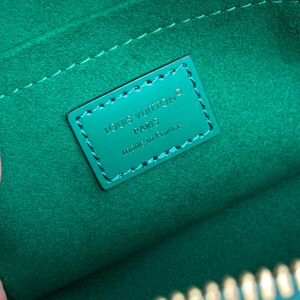 LV Alma Monogram Bag 19.5cm Green Epi Leather 337576