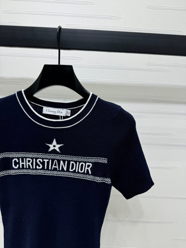 Dior 25 T-Shirt Lana con Cashmere 233439