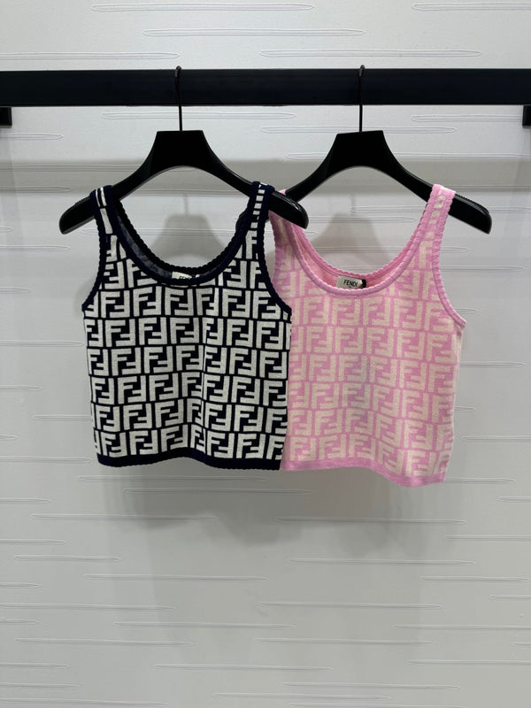 Fendi 25 Tank Top Polyester 233558