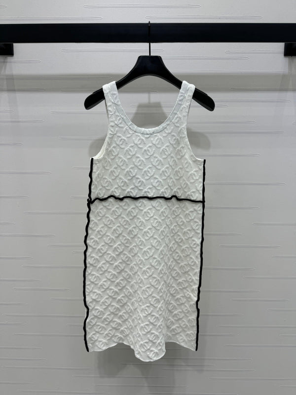 Chanel 25 Monogram Cotton Mini Dress