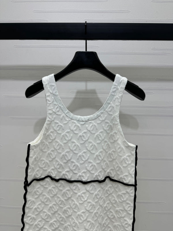 Chanel 25 Monogram Cotton Mini Dress