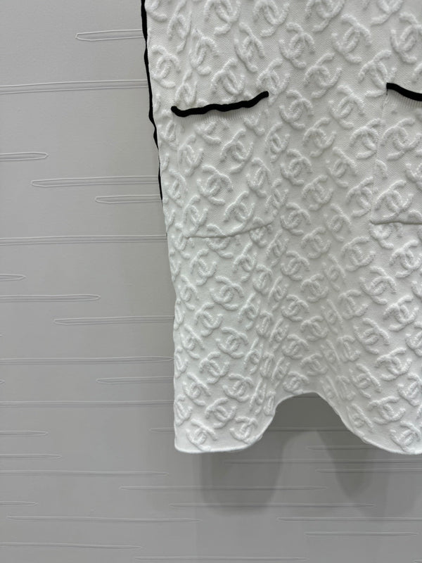 Chanel 25 Monogram Cotton Mini Dress