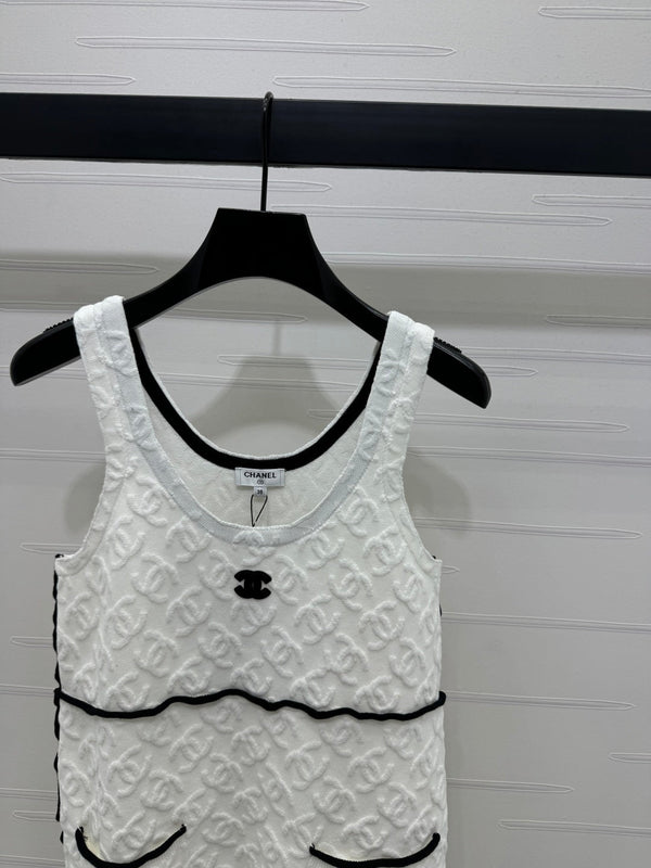 Chanel 25 Monogram Cotton Mini Dress