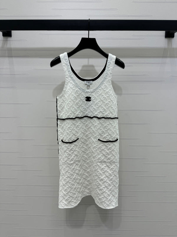 Chanel 25 Monogram Cotton Mini Dress