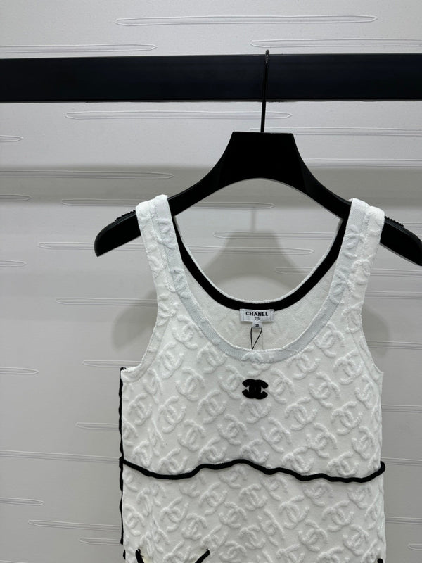 Chanel 25 Monogram Cotton Mini Dress