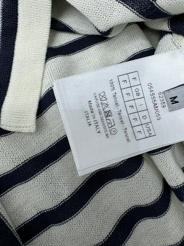 Dior 25 Striped Black White Tank Top