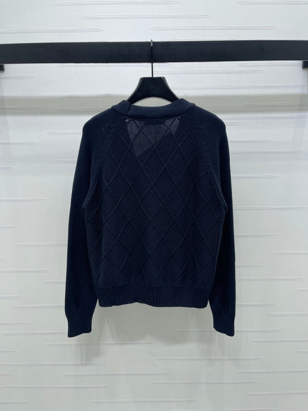 Miu Miu 25 Knitted Cardigan Wool Mix Cashmere 296259