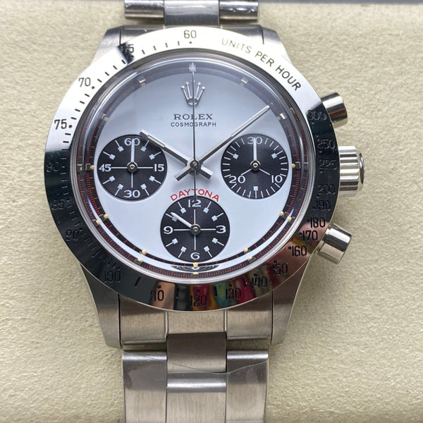 Rolex Daytona 37.5mm Silver White Black