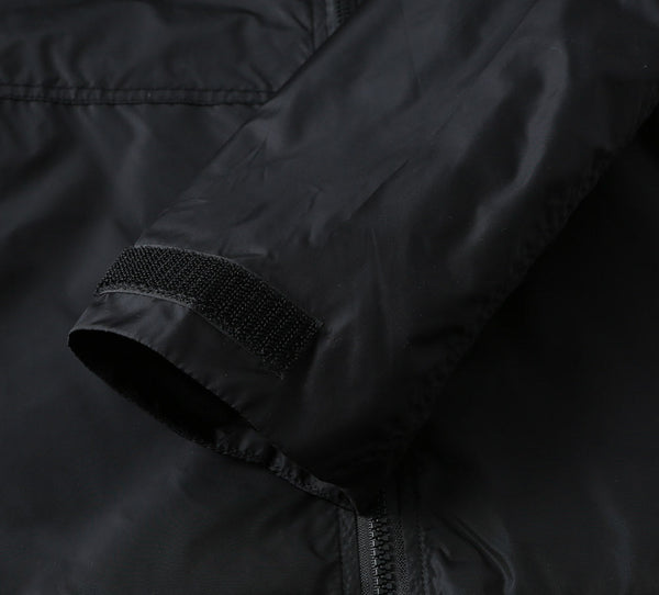 GIACCA CON CAPPUCCIO NERA LV 238974