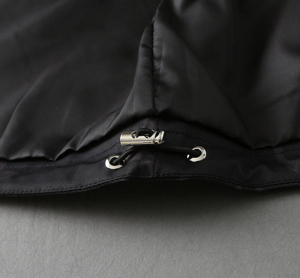 GIACCA CON CAPPUCCIO MONOGRAMMA NERO LV 238975