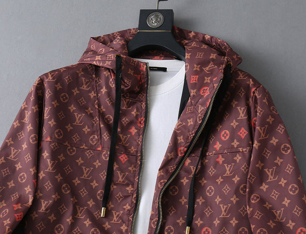 GIACCA CON CAPPUCCIO LV MARRONE CONGO 238978