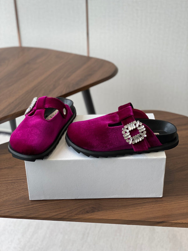 Viv 25 Slippers Pink Imported Flannel 350443