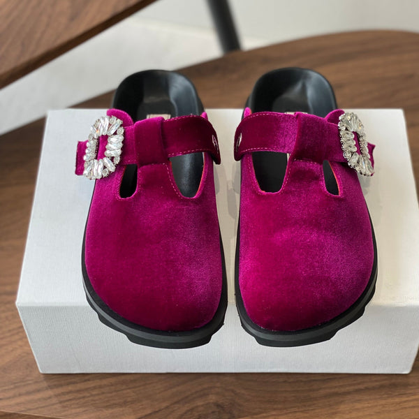 Viv 25 Slippers Pink Imported Flannel 350443