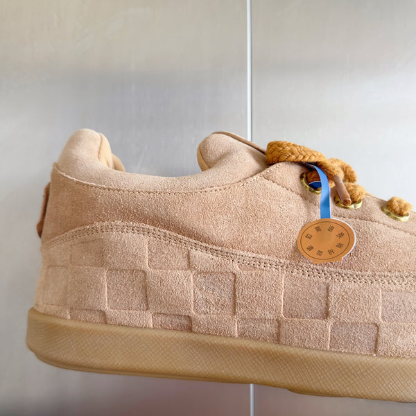 LV x Ingo Casual Sports Shoes 50mm Cameo Embossed Damier Graphine Suede 459767