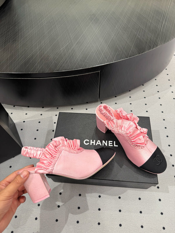 CC 25 Slingback Pink Silk 306334