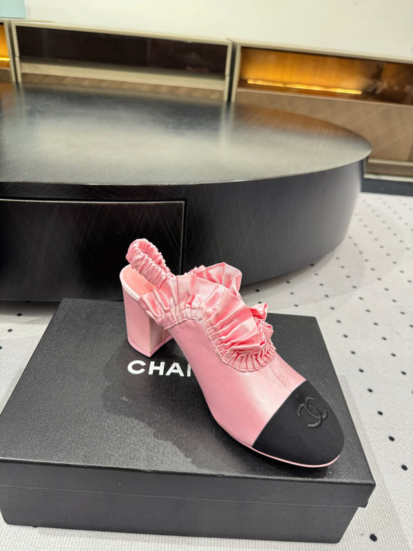 CC 25 Slingback Pink Silk 306334