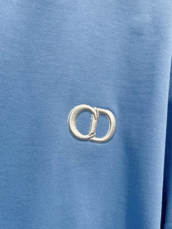 Maglietta CD 25 in cotone blu