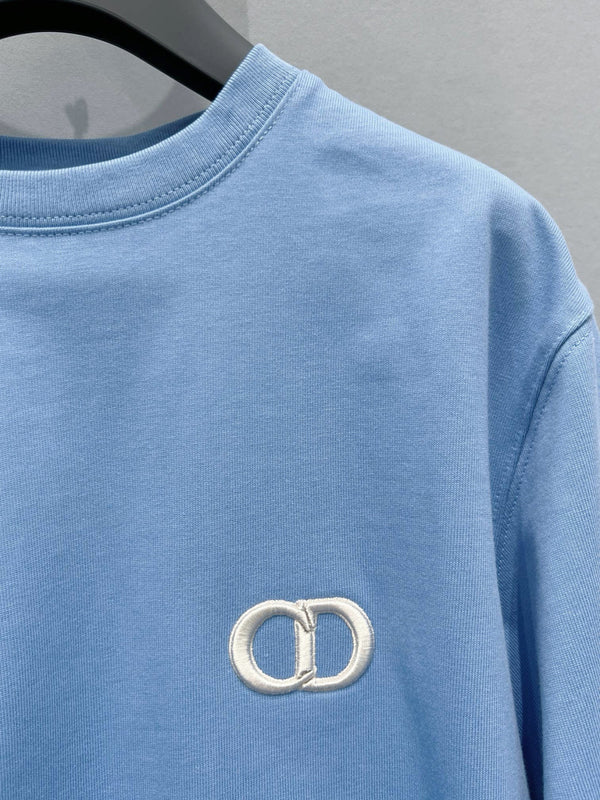 Maglietta CD 25 in cotone blu