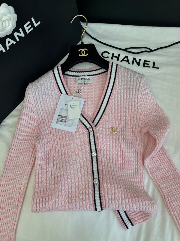 CC 25 V-neck Cardigan Wool Tencel Nylon