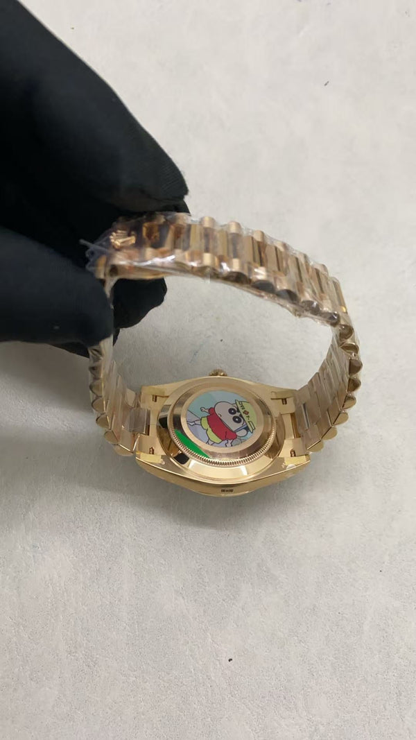 Rolex Day-Date 40mm Mop Dial Gold