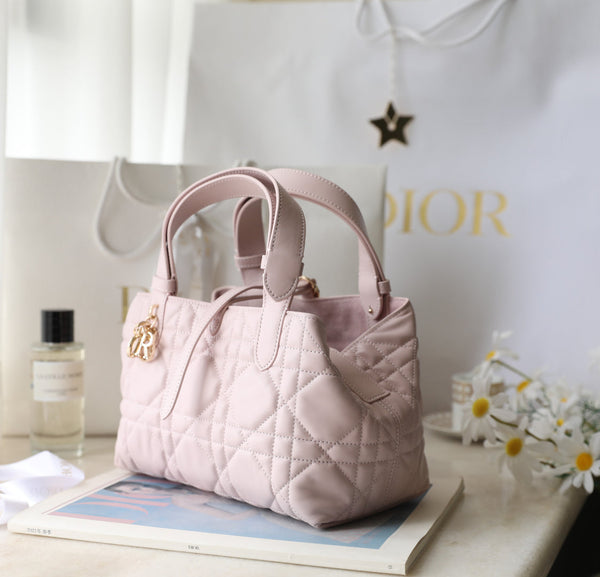CD Toujours Bag Pink Calfskin