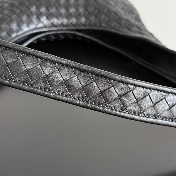 BV 25s Veneto Bag 27cm Black Calfskin Hardware