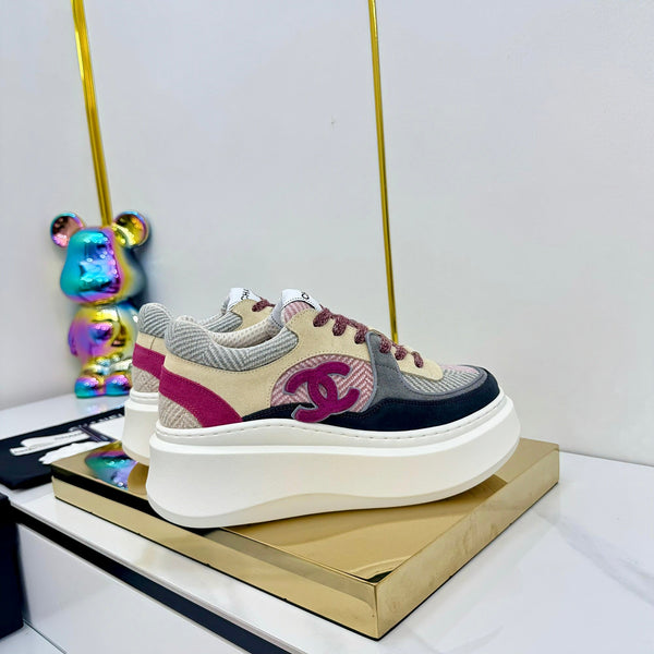 CC 25 Platform Sneaker Mutilcolor Cowhide 312958