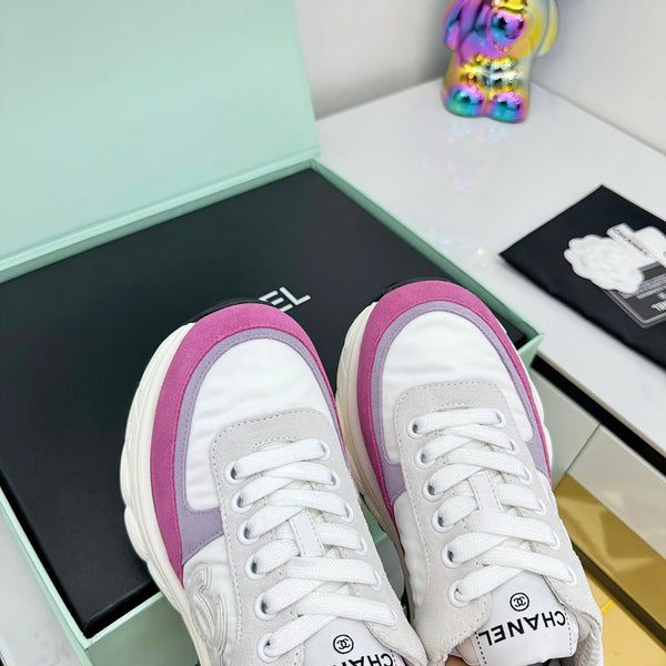 CC 25 Sneaker White Pink Cowhide 331172