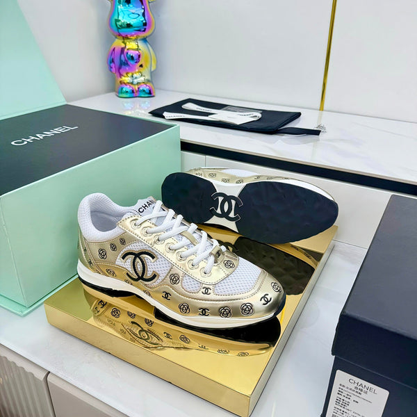 CC 25 Sneaker Gold Cowhide 331215