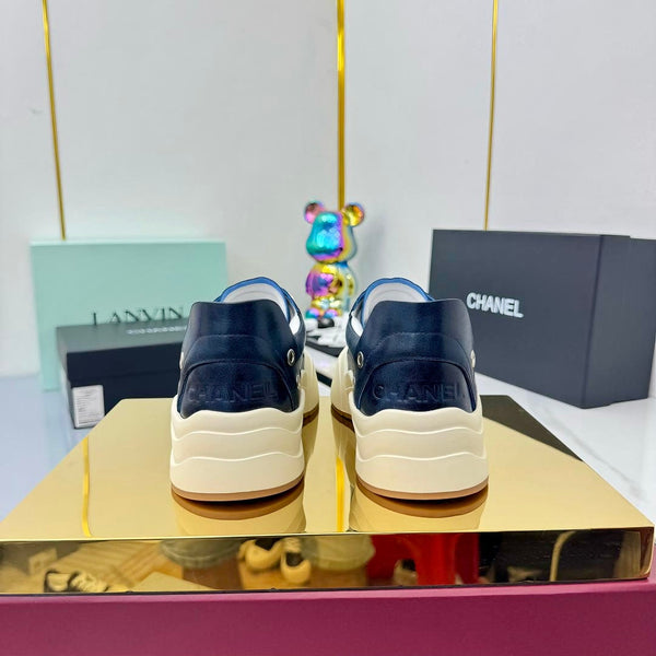 CC 25C Sneakers 50mm Black White Sheepskin Mesh 413845