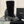 CC knee-high boots black sheepskin and wool 532192