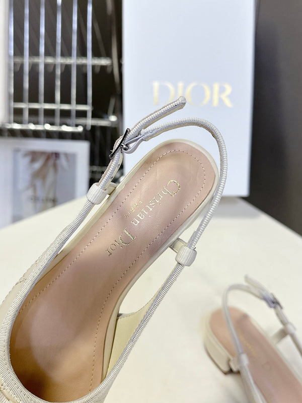 CD 25 Slingback Heel White 307172