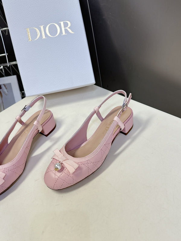 CD 25 Slingback Heel Pink 307173